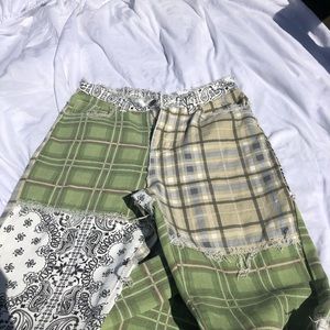 ✨Y2K patchwork jeans✨